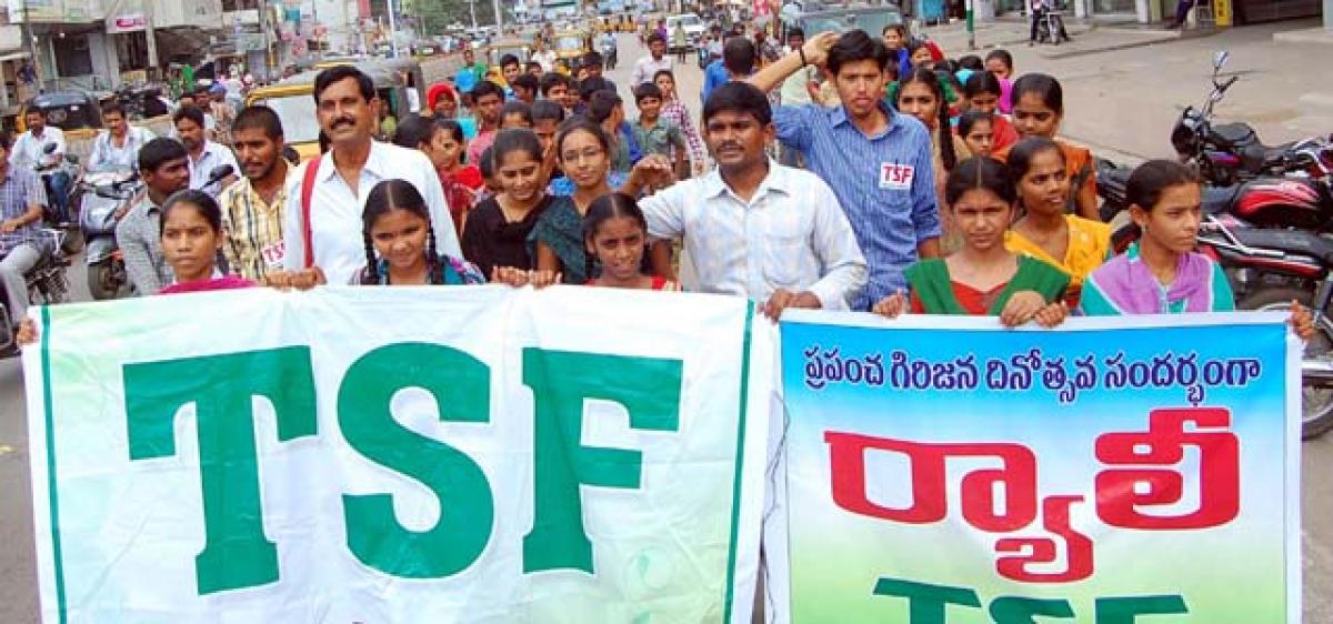 TSF alleges discrimination against the tribals